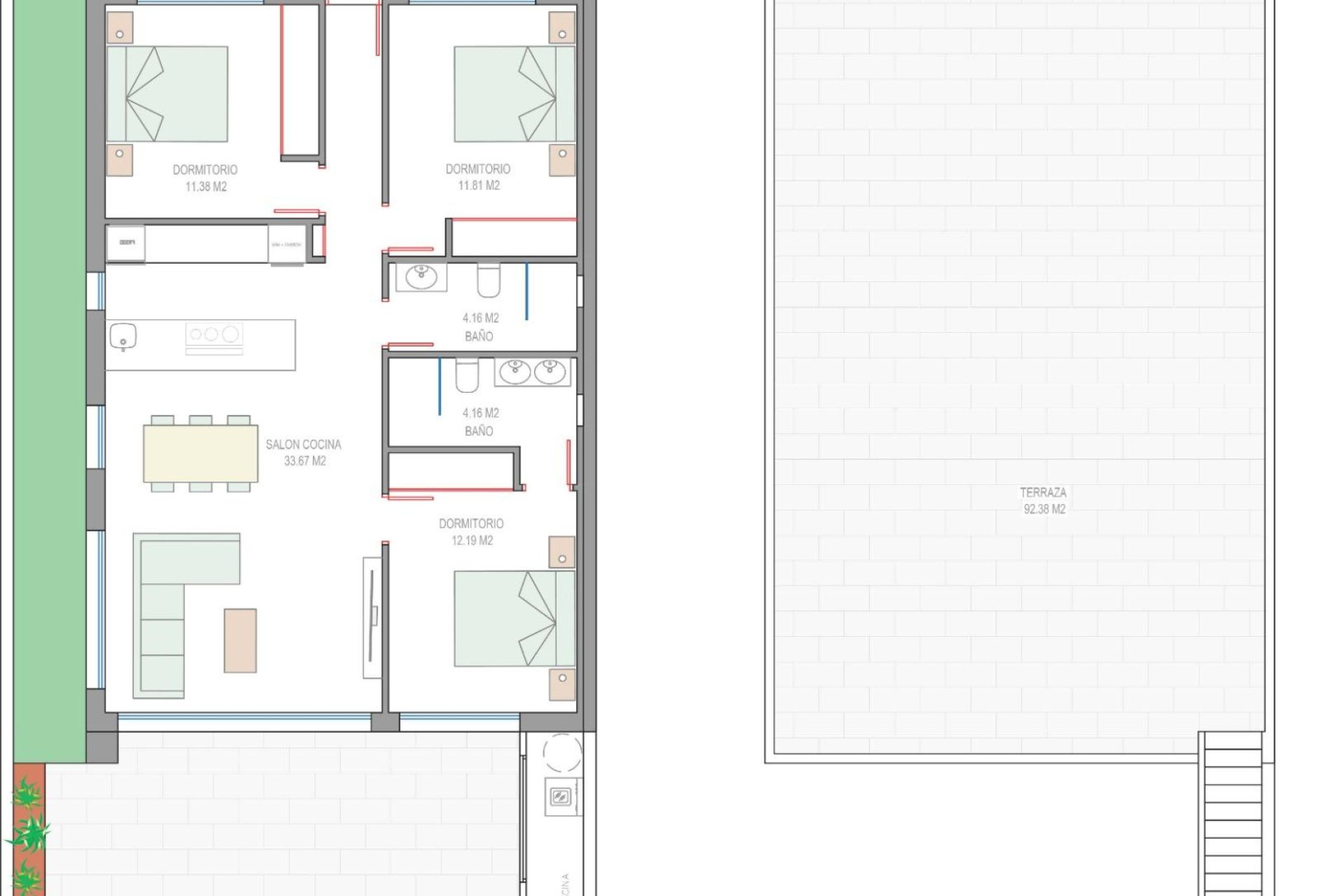 New Build - Villa - Los Alcazares - Serena Golf