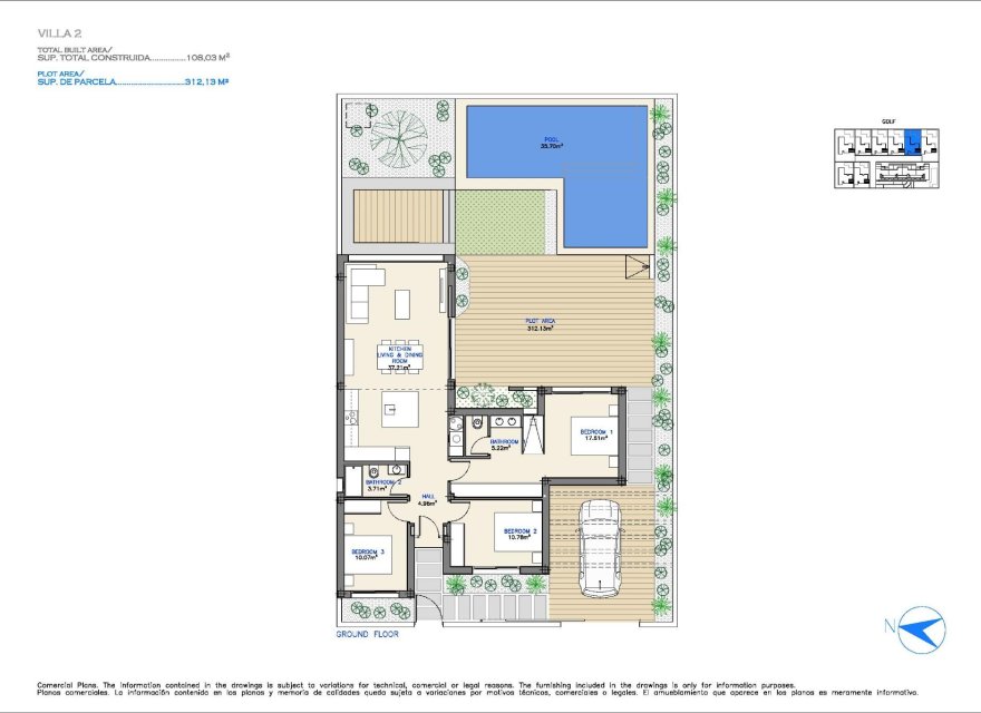 New Build - Villa - Los Alcazares - Serena Golf