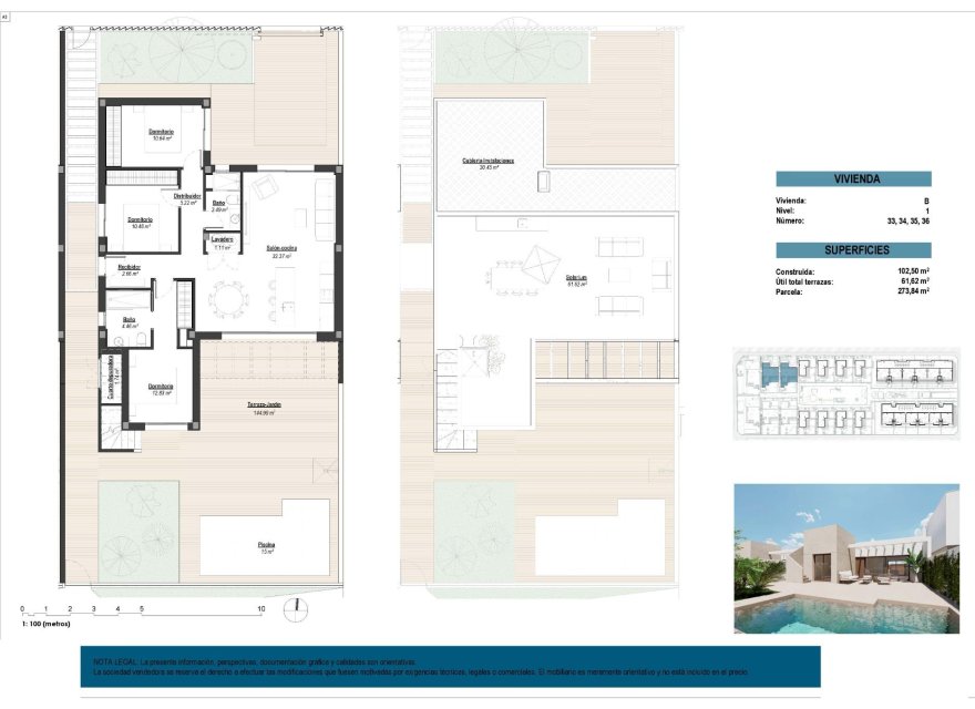 New Build - Villa - Los Alcazares - Serena Golf