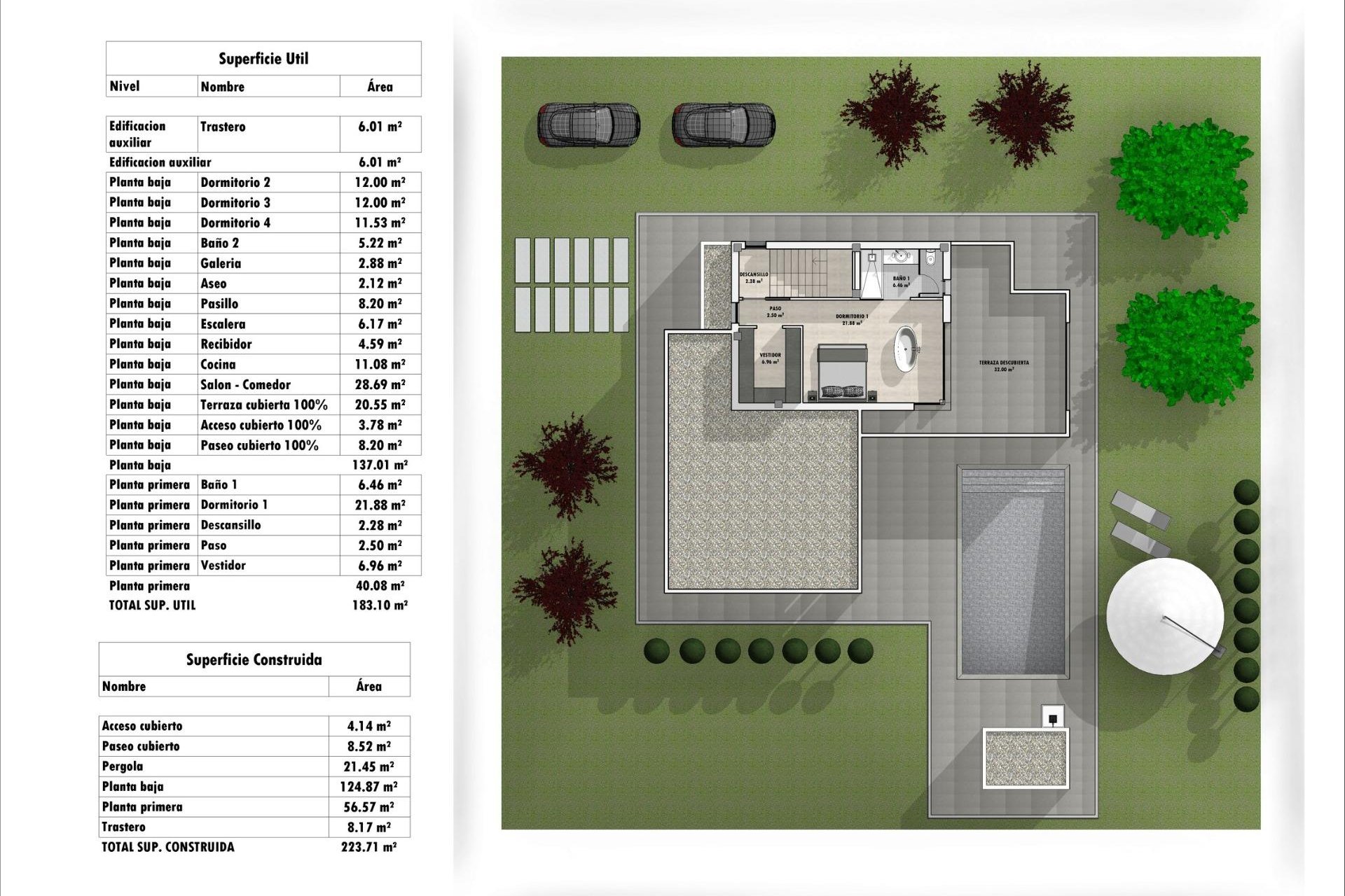 New Build - Villa - Monforte del Cid - Poligono 19