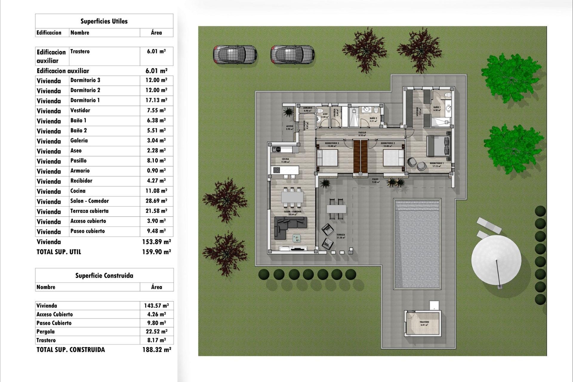 New Build - Villa - Monforte del Cid - Poligono 19
