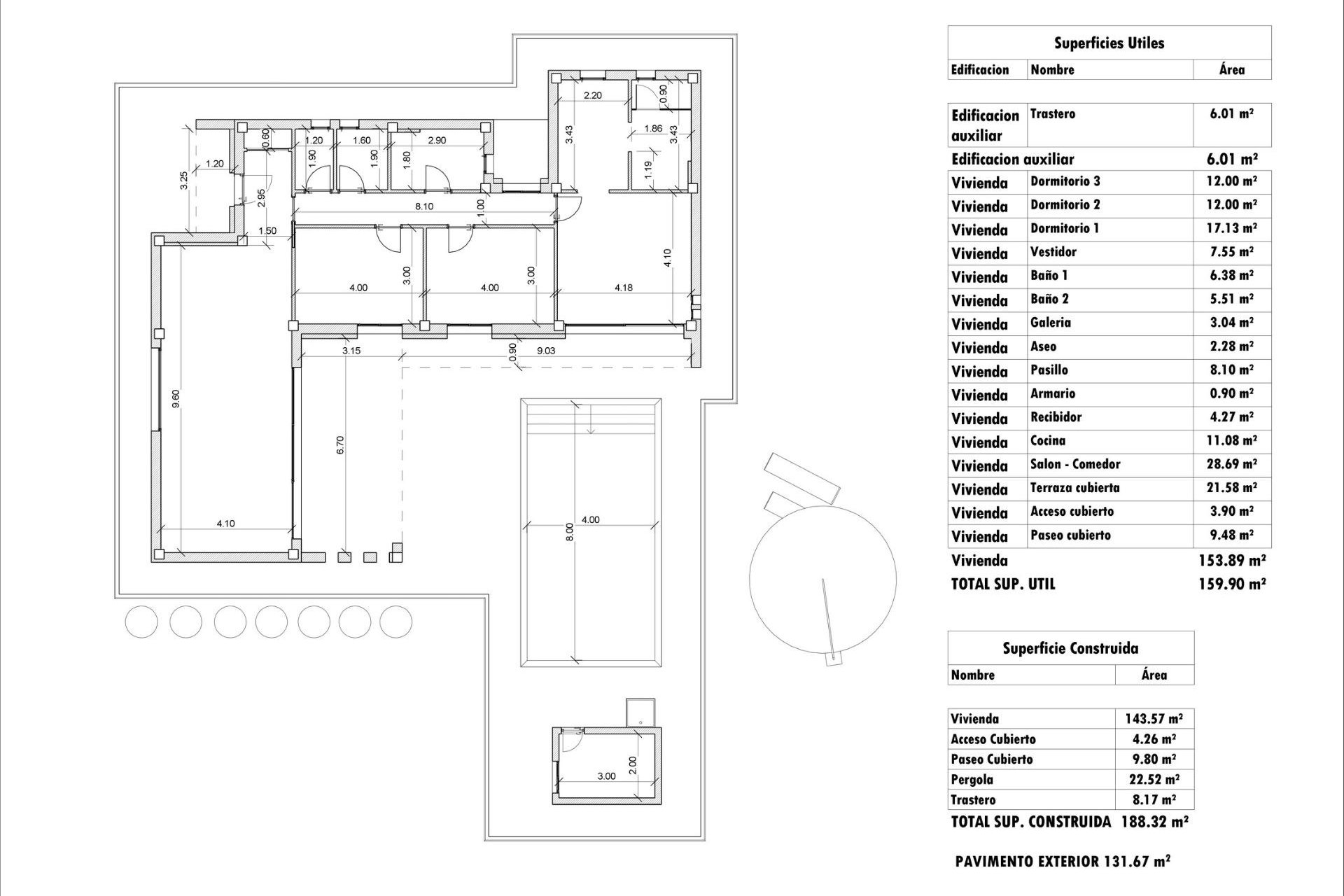 New Build - Villa - Monforte del Cid - Poligono 19