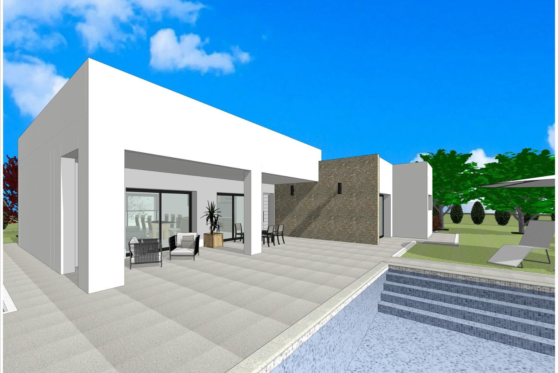 New Build - Villa - Monforte del Cid - Poligono 19