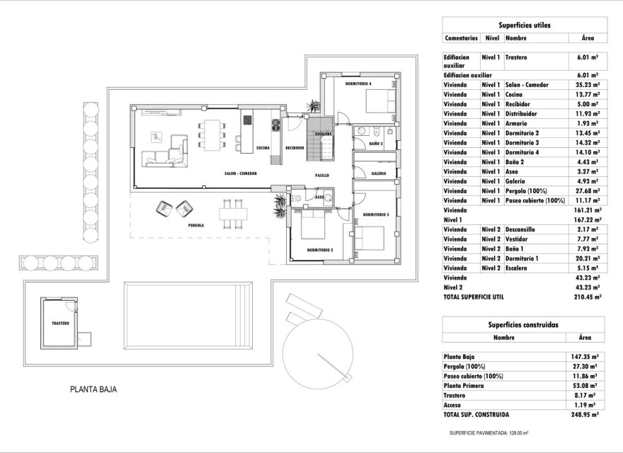 New Build - Villa - Monforte del Cid - Poligono 19