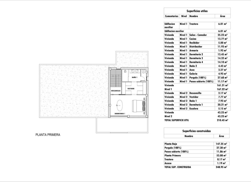 New Build - Villa - Monforte del Cid - Poligono 19