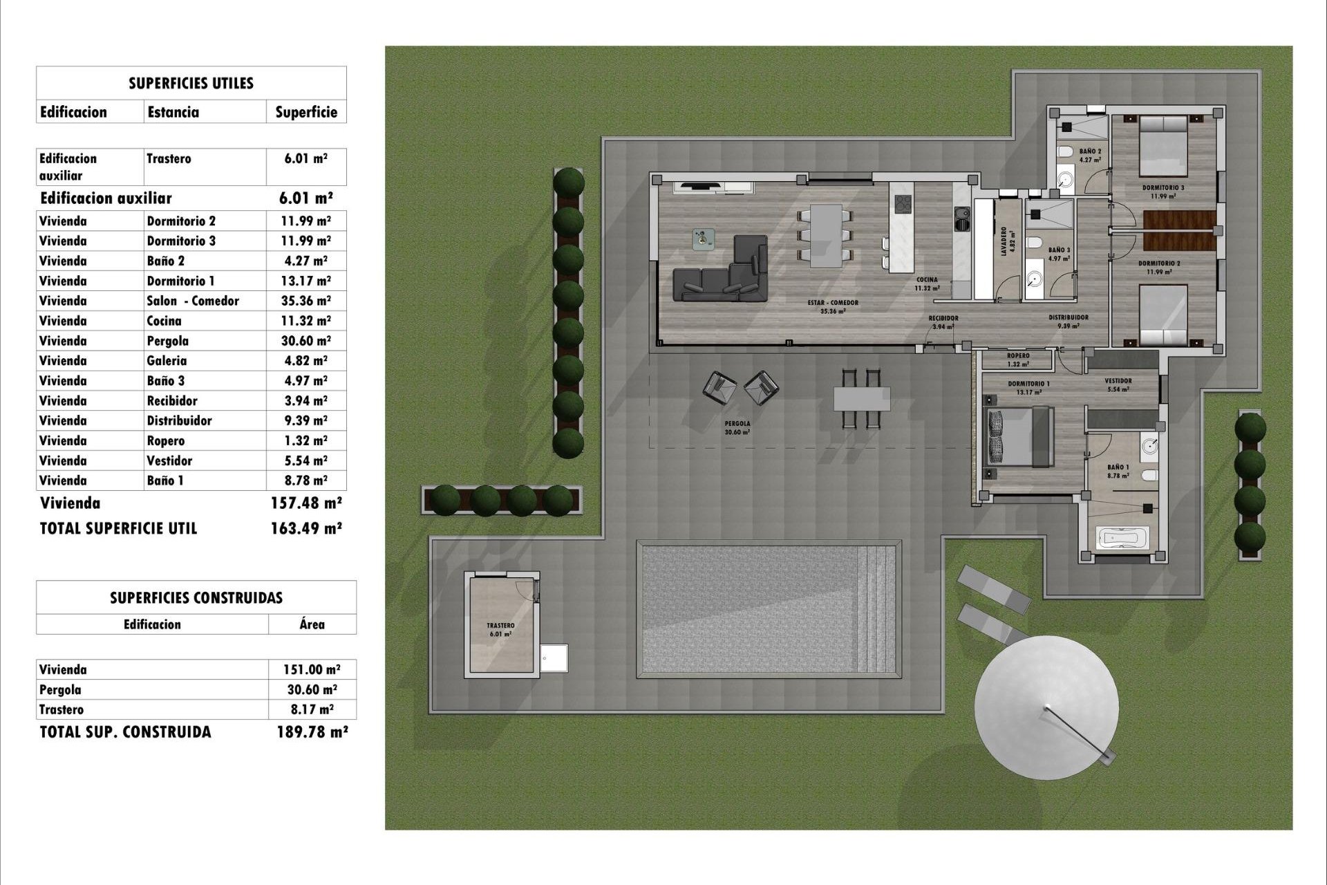 New Build - Villa - Monforte del Cid - Poligono 19