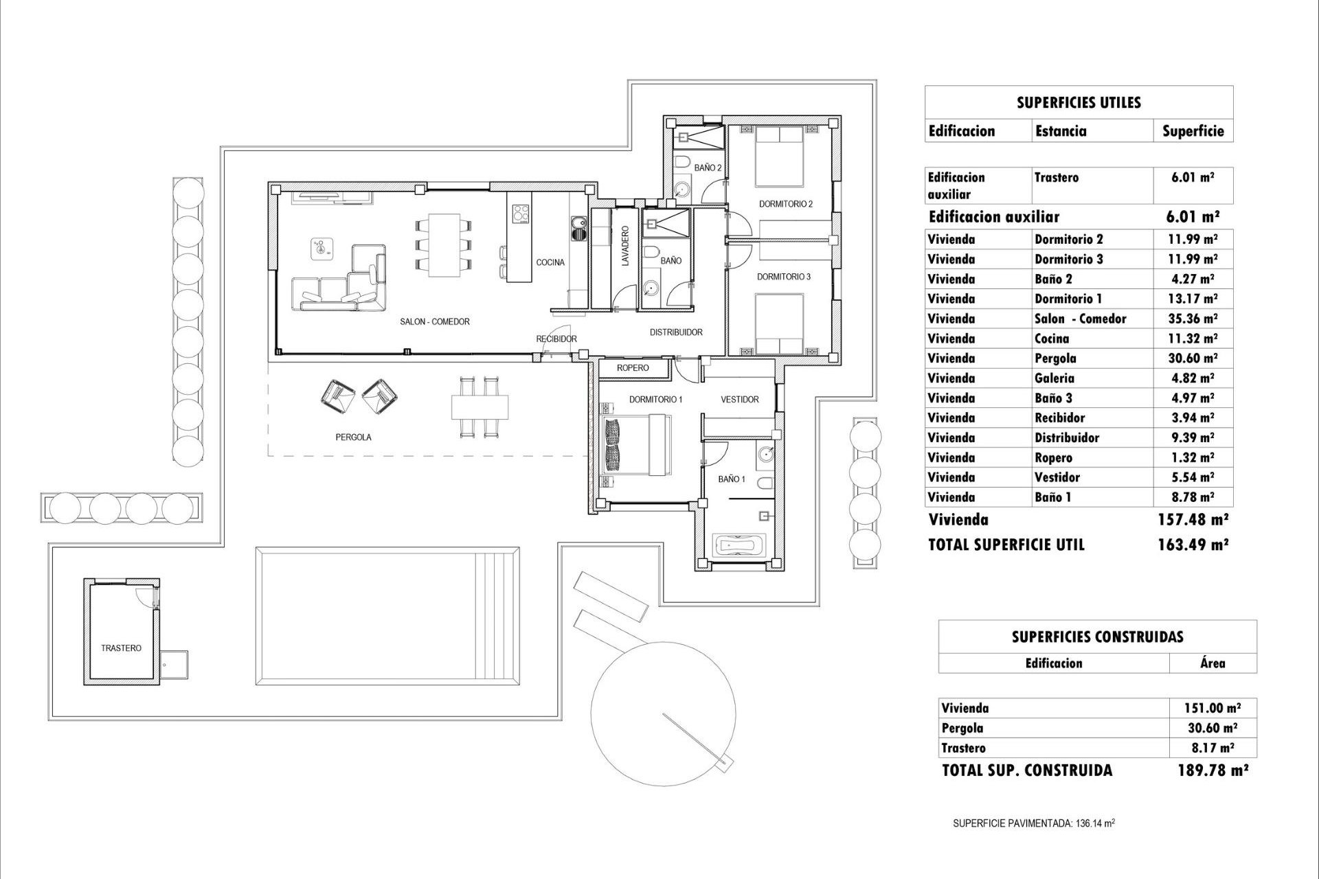 New Build - Villa - Monforte del Cid - Poligono 19