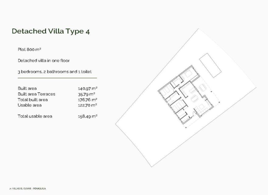 New Build - Villa - Penaguila - El Olivar