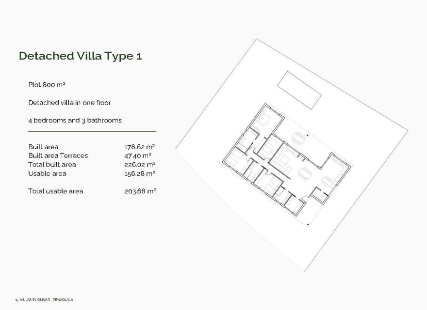 New Build - Villa - Penaguila - El Olivar