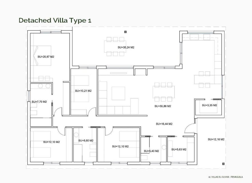 New Build - Villa - Penaguila - El Olivar
