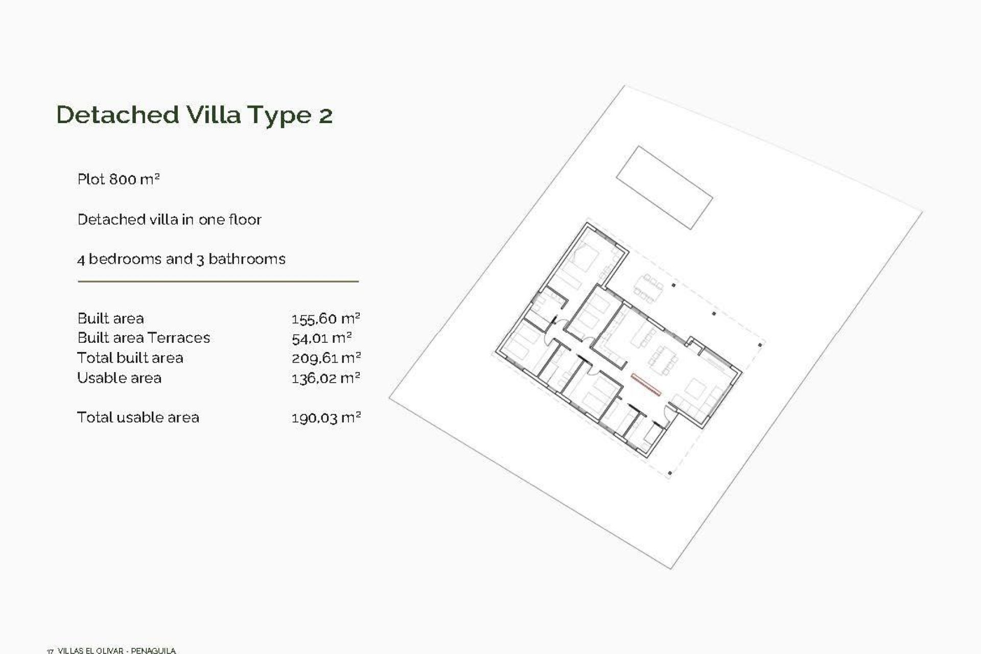 New Build - Villa - Penaguila - El Olivar