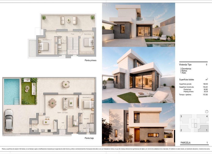 New Build - Villa - Pilar de la Horadada - pueblo
