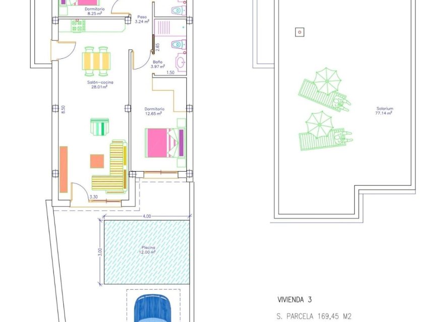 New Build - Villa - San Javier - pueblo