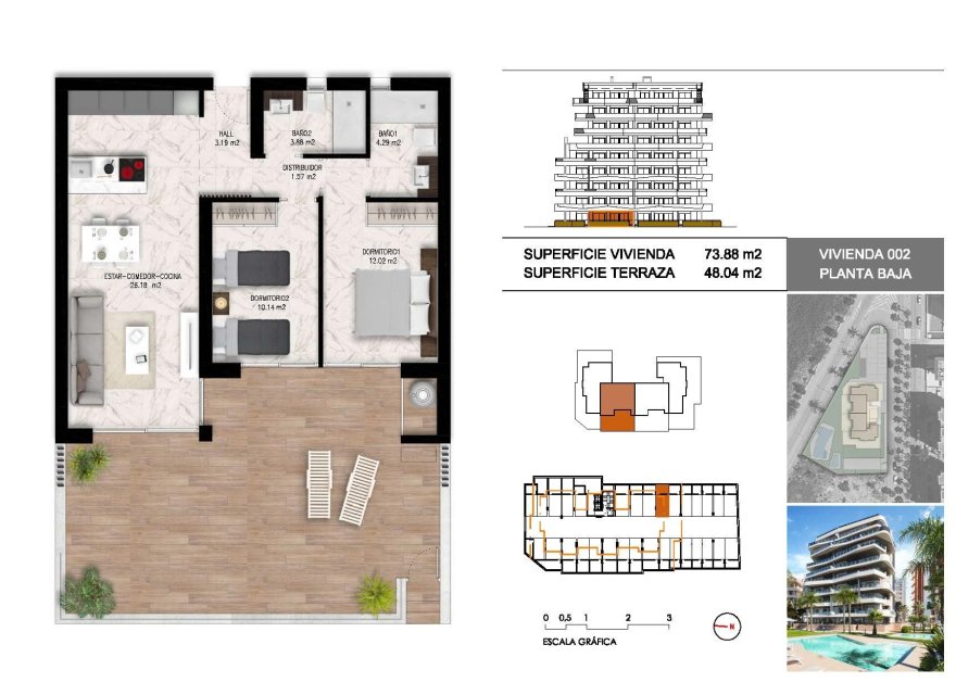 Новобудова - Апартаменти - Guardamar del Segura - Puerto