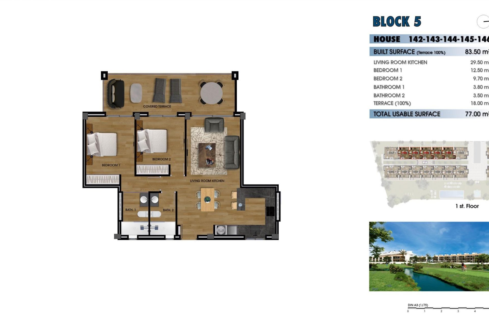 Новобудова - Апартаменти - Los Alcazares - La Serena Golf