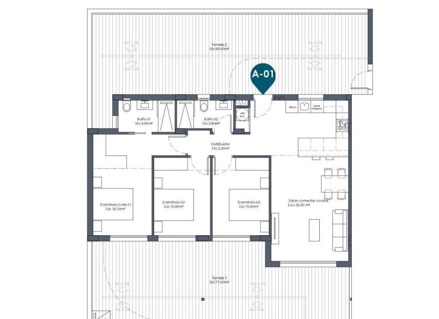 Новобудова - Апартаменти - Los Alcazares - Serena Golf