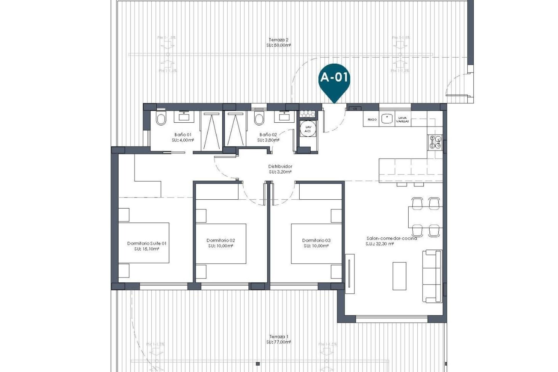 Новобудова - Апартаменти - Los Alcazares - Serena Golf