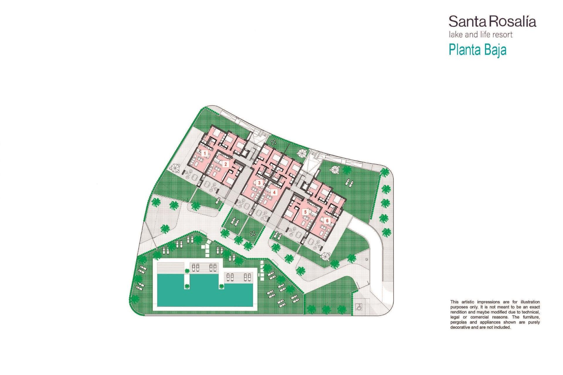 Новобудова - Апартаменти - Torre Pacheco - Santa Rosalia Lake and Life Resort