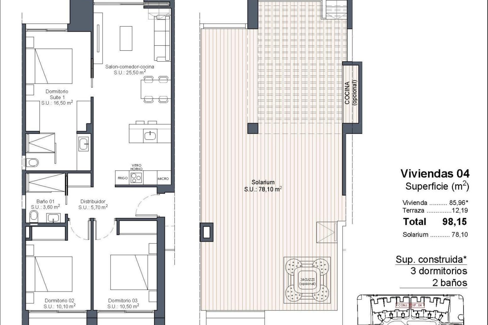 Новобудова - Бунгало - Ciudad Quesada - Lo Marabú