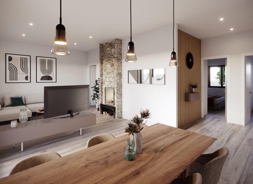 Новобудова - Бунгало - Hondón de las Nieves - El Salero