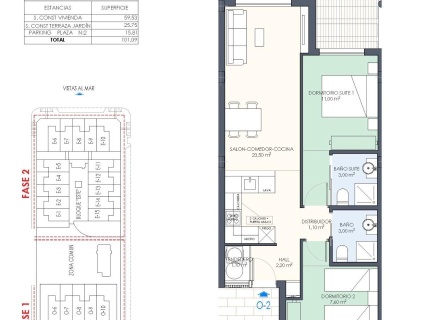 Новобудова - Бунгало - Pilar de la Horadada - Playa de las Higuericas