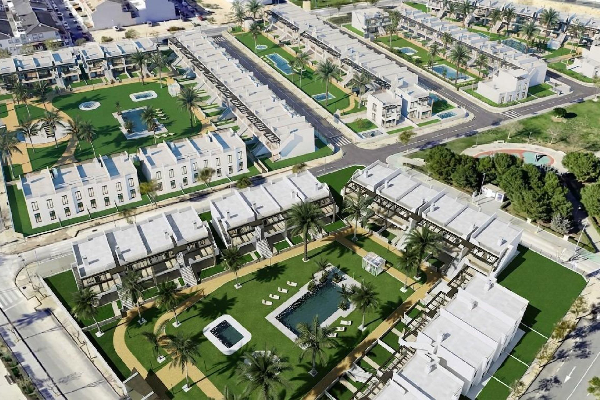 Новобудова - Бунгало - Pilar de la Horadada - pueblo