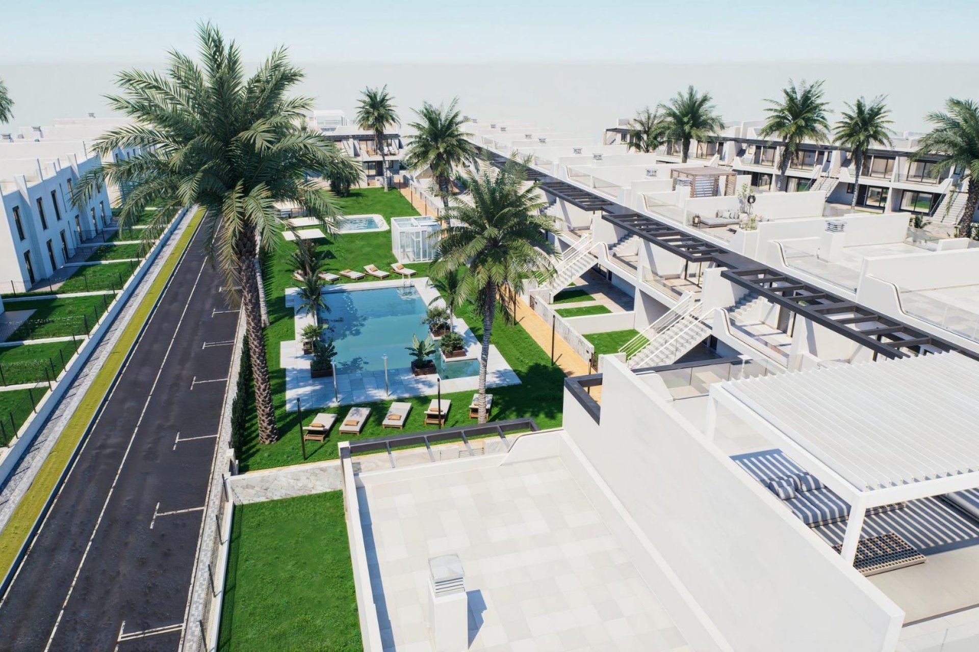 Новобудова - Бунгало - Pilar de la Horadada - pueblo