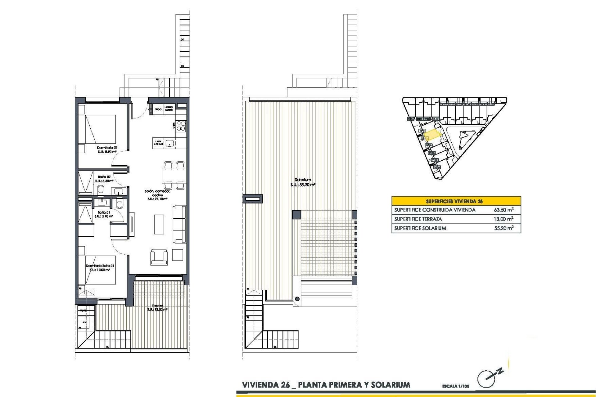 Новобудова - Бунгало - San Fulgencio - Pueblo