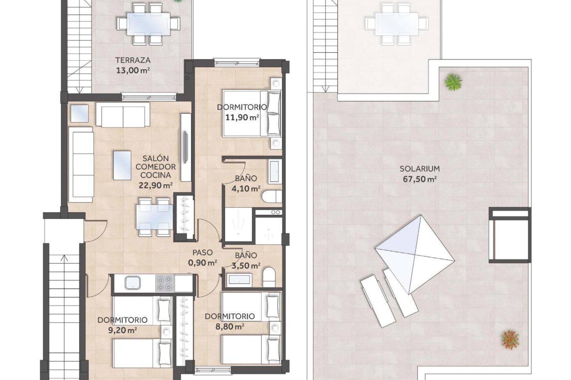 Новобудова - Бунгало - San Miguel de Salinas - 