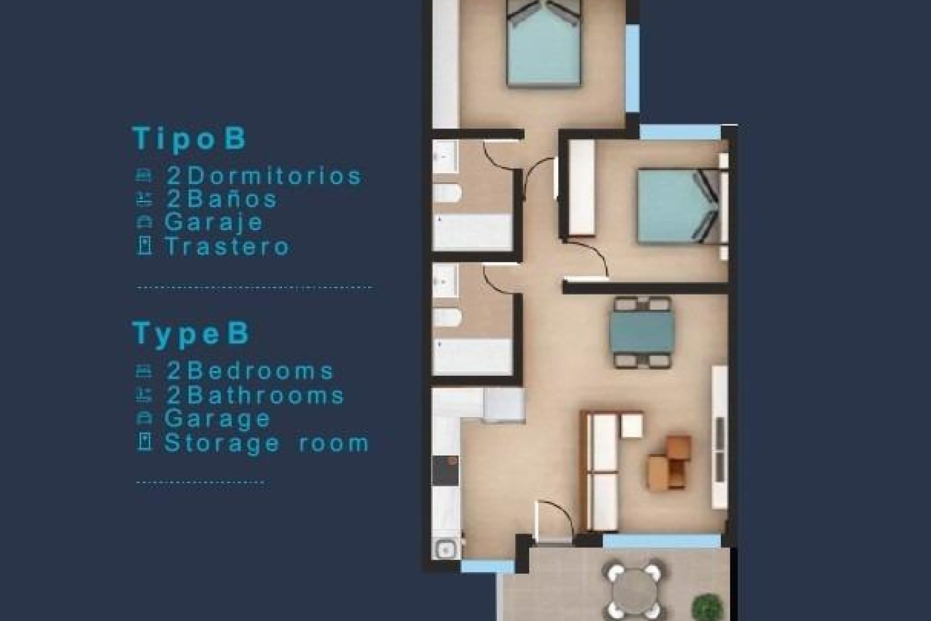 Новобудова - Бунгало - San Pedro del Pinatar - 