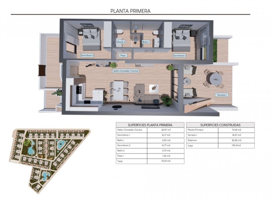 Новобудова - Бунгало - Torrevieja - Los Balcones