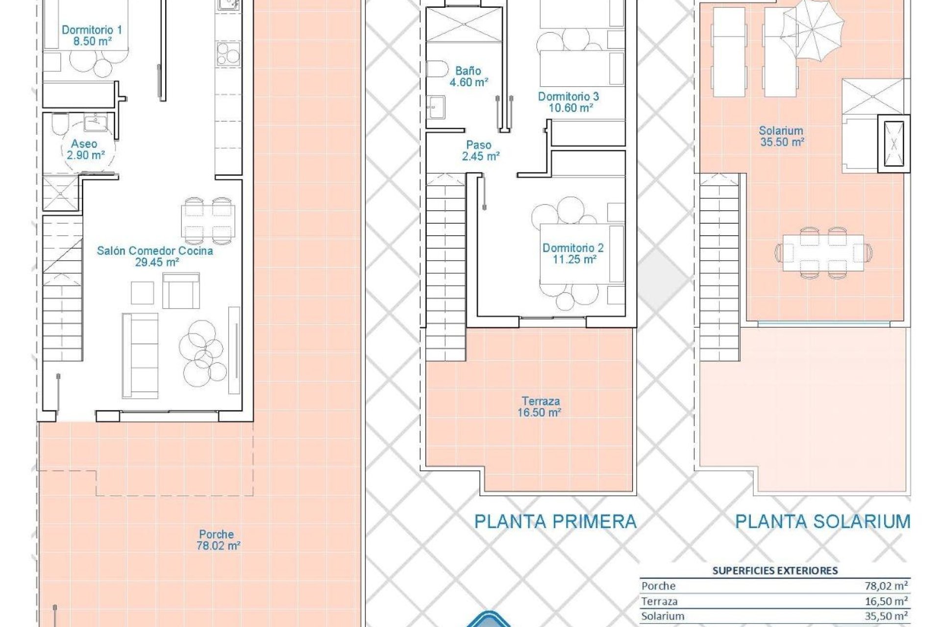 Новобудова - Вілла - Pilar de la Horadada - 