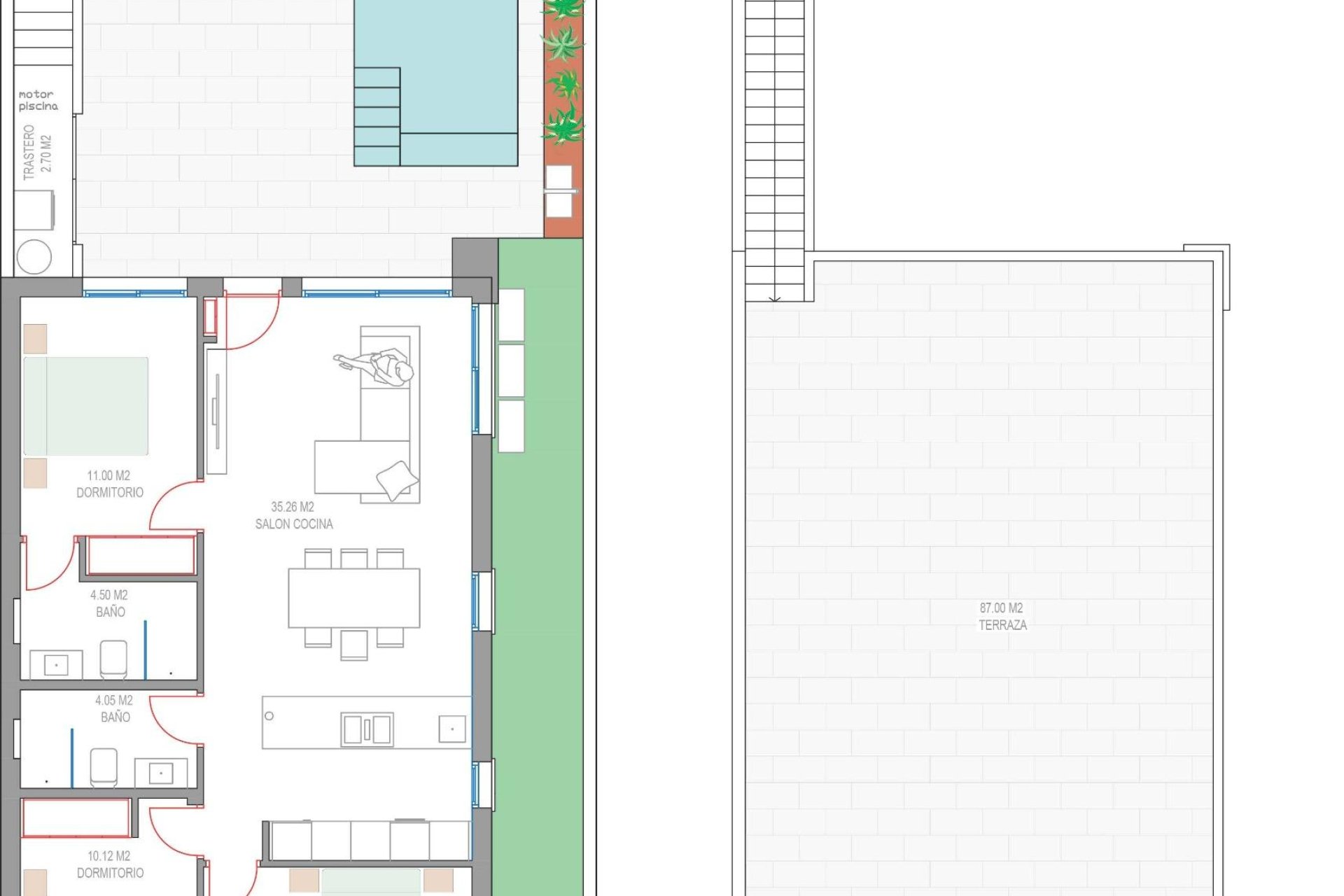 Новобудова - Вілла - San Javier - Parque del doce