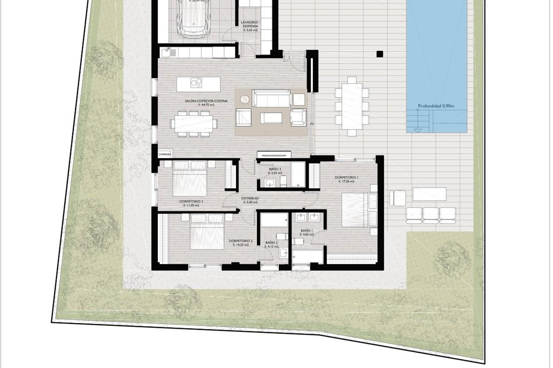 Новобудова - Вілла - San Pedro del Pinatar - Lo Pagan