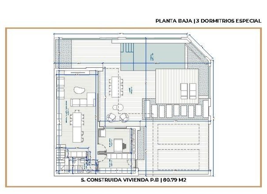 Новобудова - Вілла - Torre Pacheco - Roldán