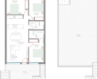 Новострой - Бунгало - Pilar de la Horadada - Parque del Mediterraneo