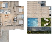 Новострой - Бунгало - Pilar de la Horadada - parques de Andromeda