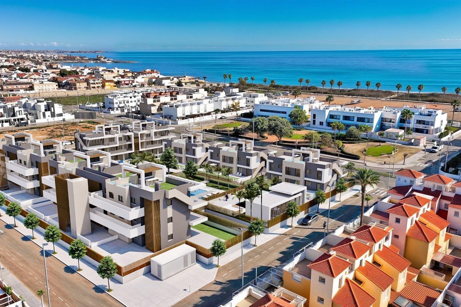 Новострой - Бунгало - Pilar de la Horadada - Playa de las Higuericas