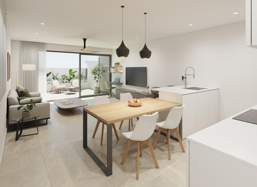 Новострой - Бунгало - Pilar de la Horadada - pueblo