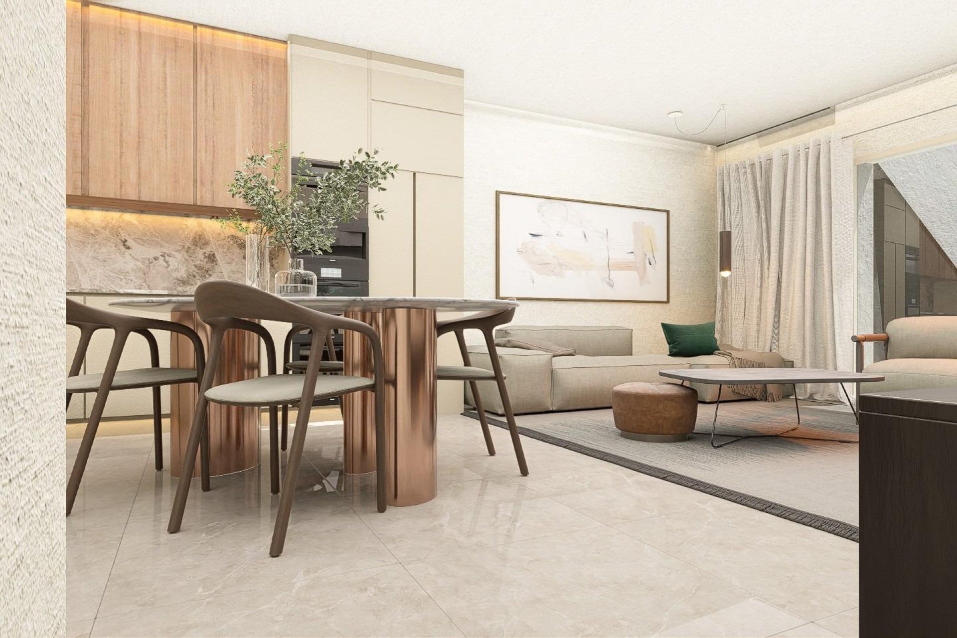 Новострой - Бунгало - Pilar de la Horadada - pueblo