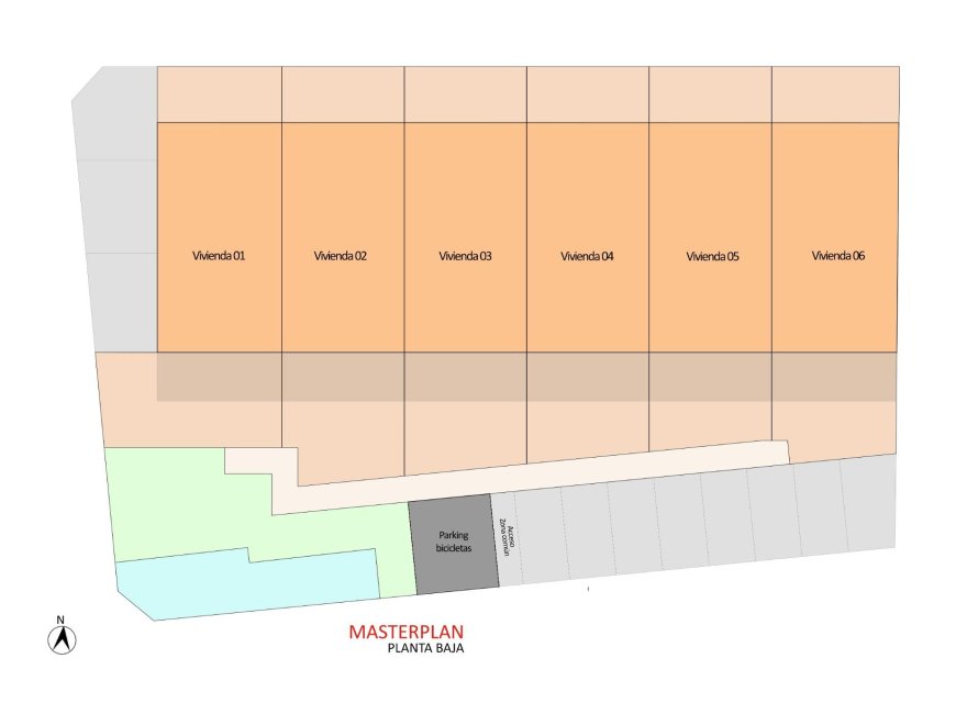 Новострой - Бунгало - Pilar de la Horadada - pueblo