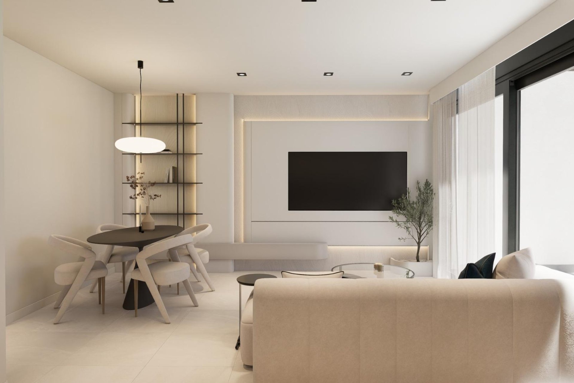 Новострой - Бунгало - Pilar de la Horadada - pueblo