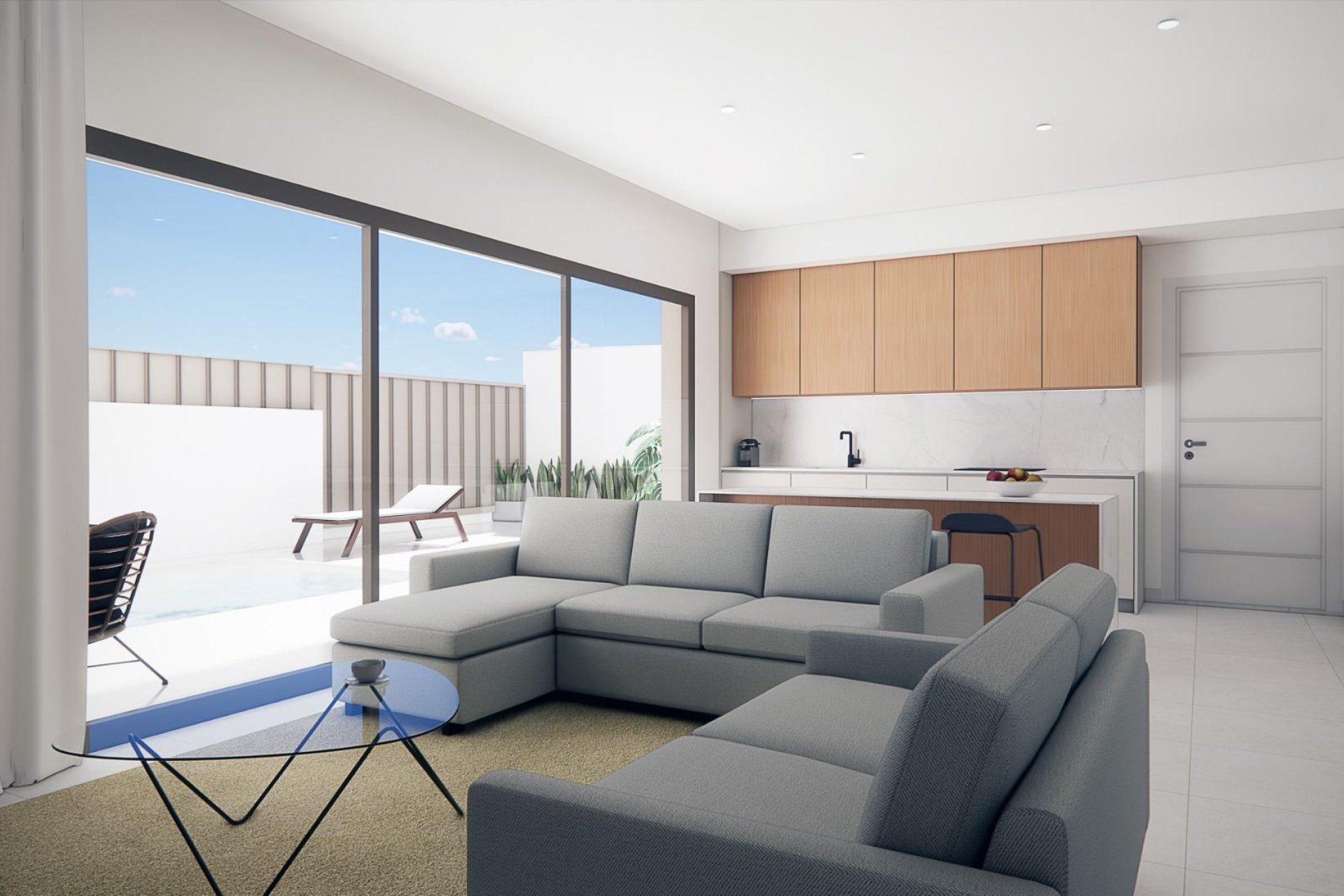 Новострой - Бунгало - Pilar de la Horadada - pueblo