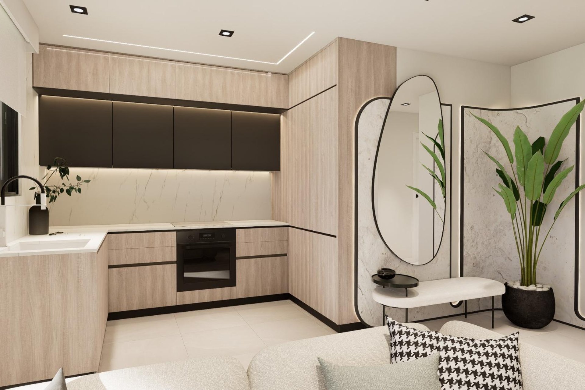 Новострой - Бунгало - Pilar de la Horadada - pueblo