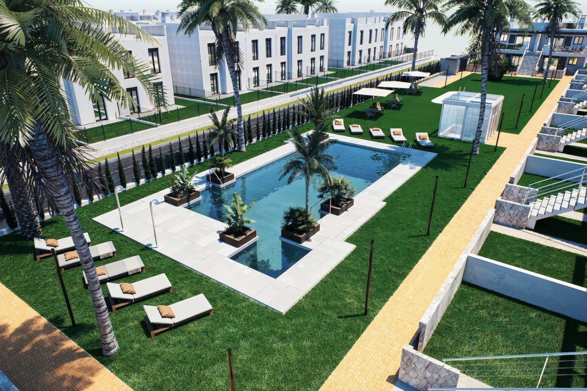 Новострой - Бунгало - Pilar de la Horadada - pueblo