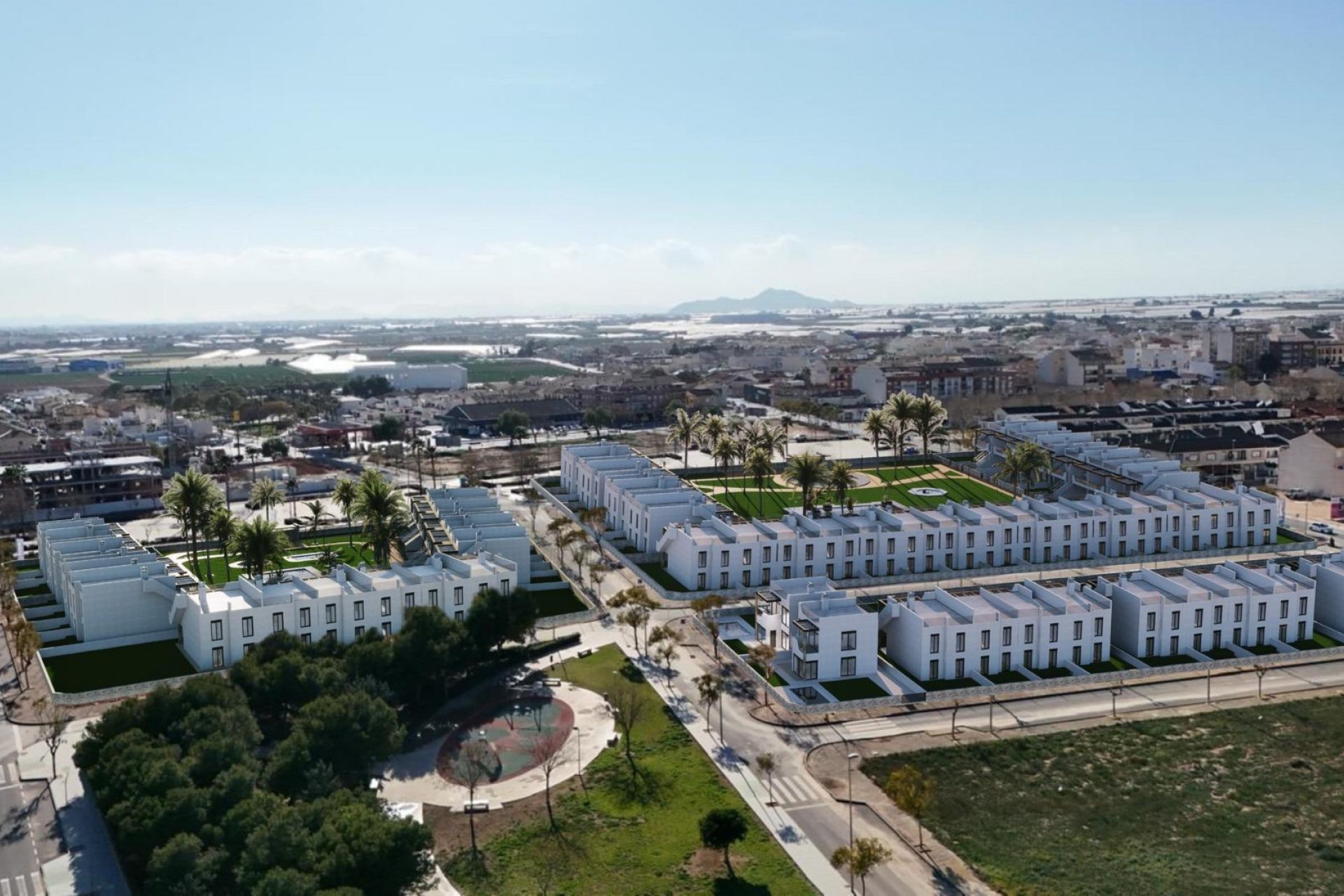 Новострой - Бунгало - Pilar de la Horadada - pueblo