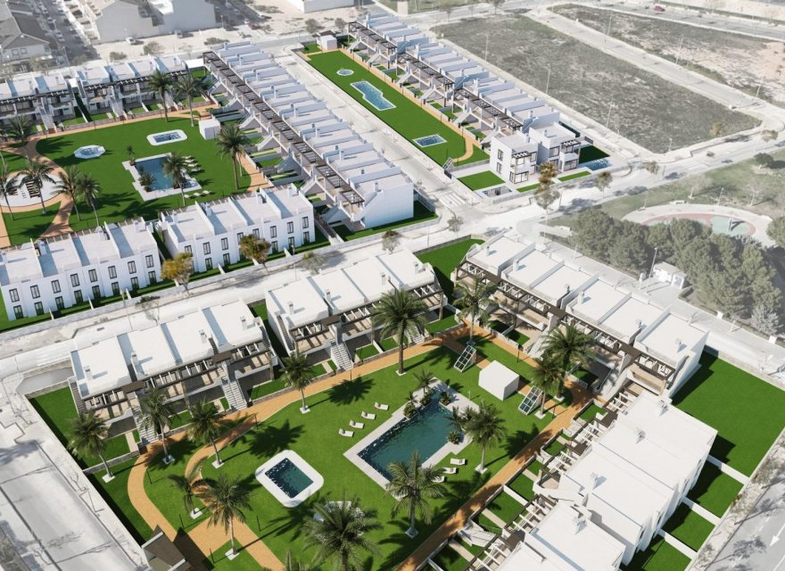 Новострой - Бунгало - Pilar de la Horadada - pueblo