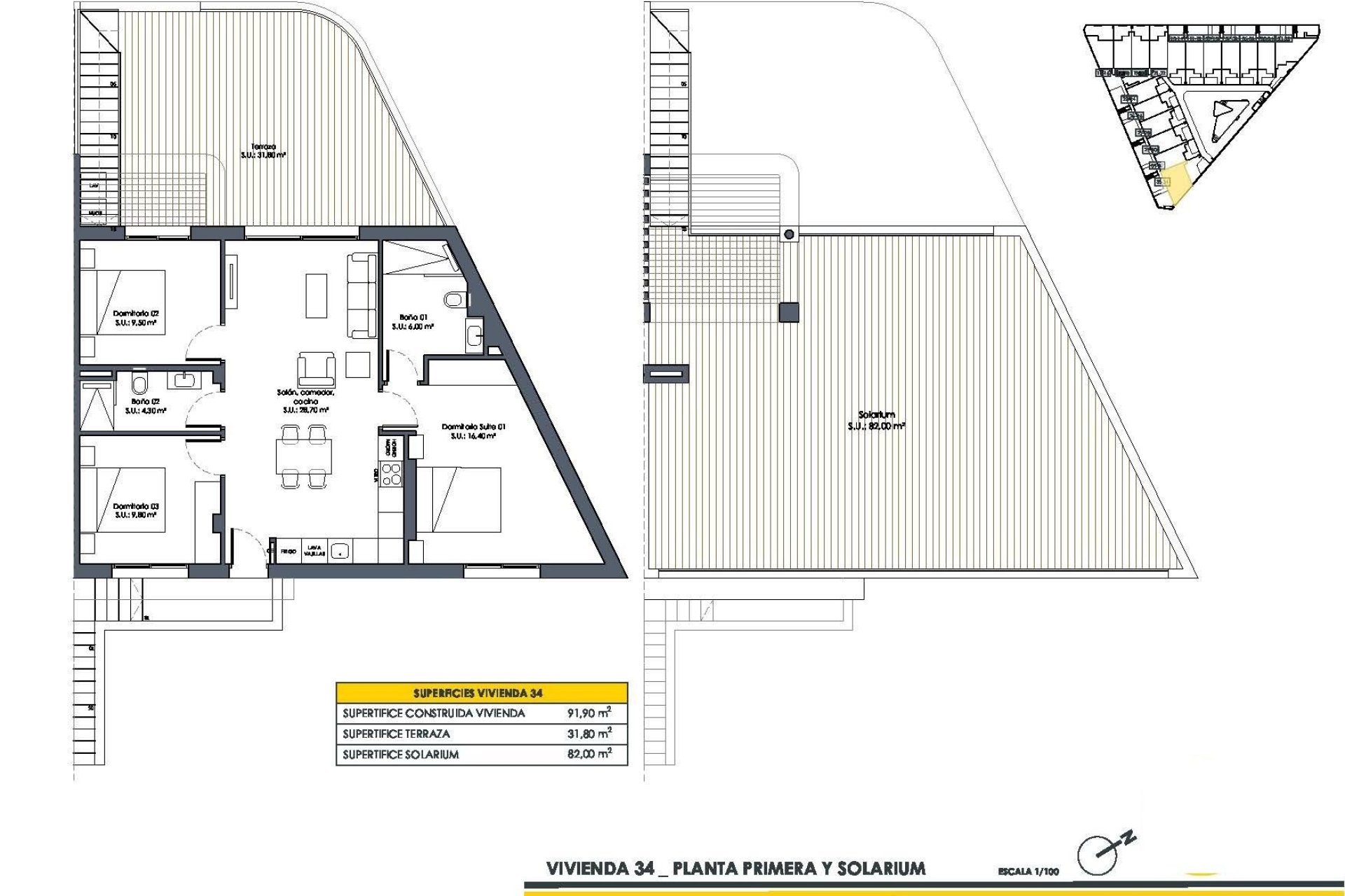 Новострой - Бунгало - San Fulgencio - Pueblo