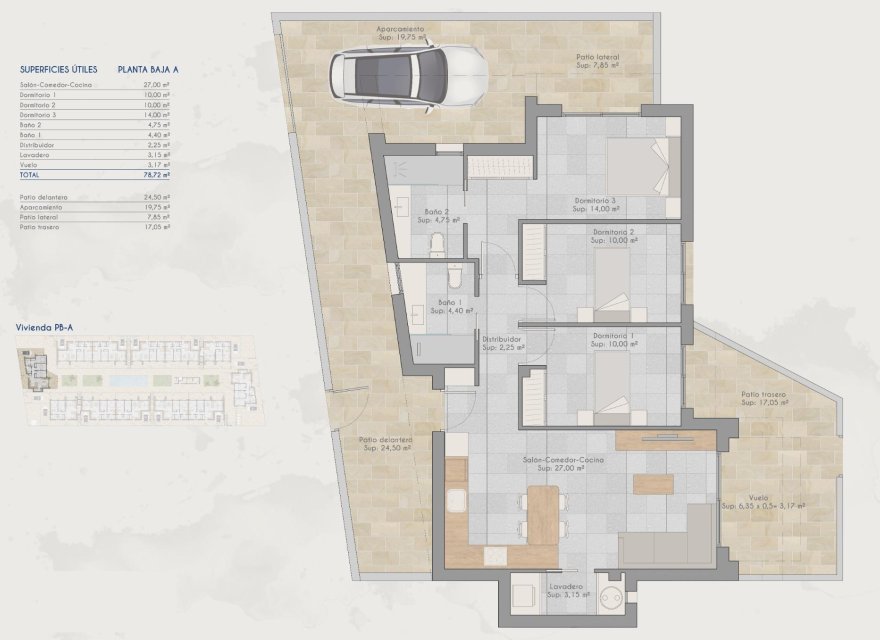 Новострой - Бунгало - Torre Pacheco - Torrepacheco