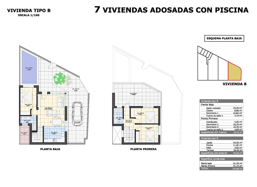 Новострой - Дуплекс - Pilar de la Horadada - pueblo